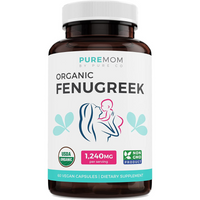 USDA Organic Fenugreek Capsules (Vegan)