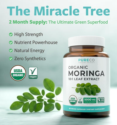 Organic Moringa Capsule thumbnail