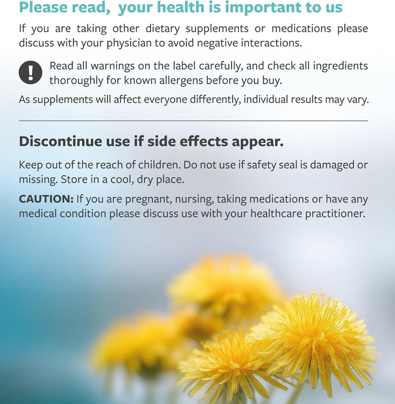 Organic Dandelion Root Extract