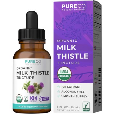 Organic Milk Thistle 30:1 Extract Liquid thumbnail